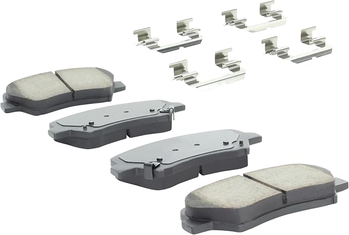 Premium Ceramic Front Brake Pads Compatible - Image 2