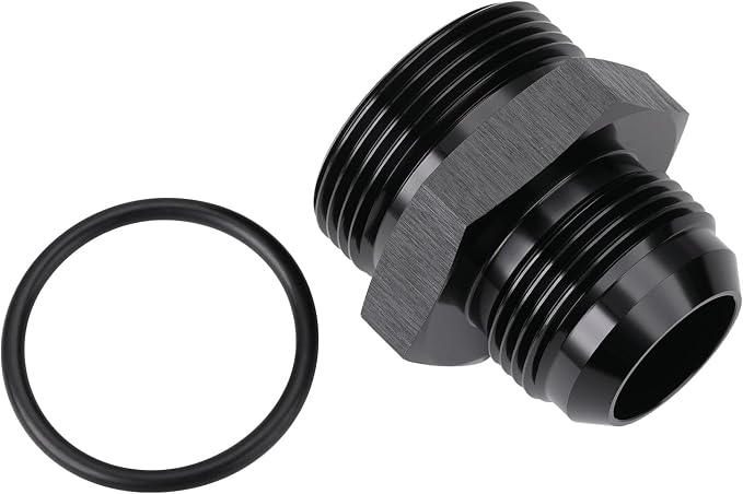 16AN Male Flare to 20AN ORB O-ring Boss Fuel Pump Rail Adapter Fitting Aluminum - Image 4