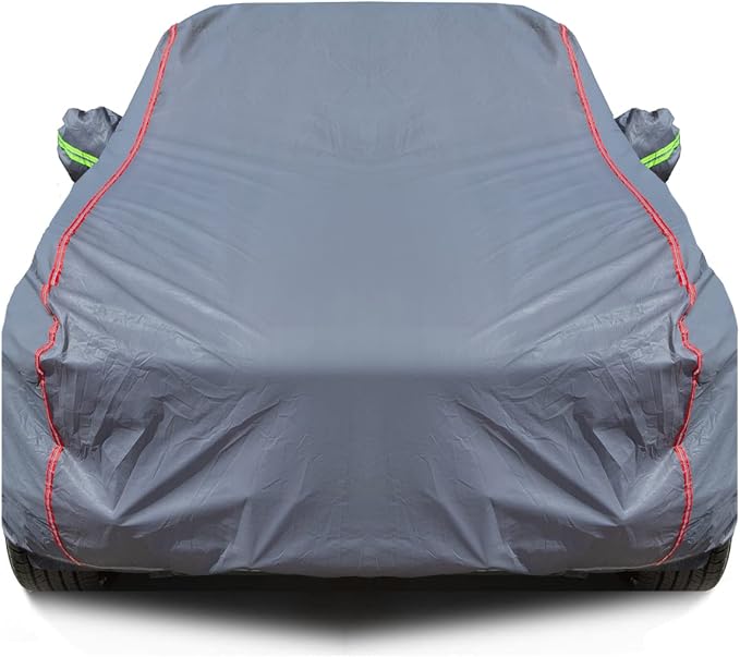 AUQDD 6-Layers PEVA New Material Sedan SUV Full Padded Car Cover Waterproof All by AUQDDAutoPartsWholesale