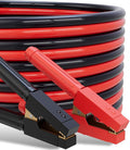 0 Gauge 25 Feet Jumper Cables for Car Battery, Heavy Duty Automotive Booster by POADTOR