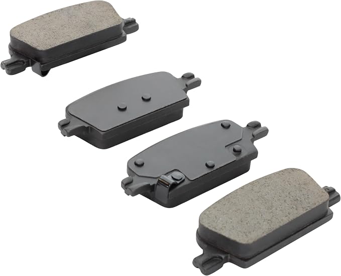 Premium Ceramic Rear Brake Pads Compatible - Image 2