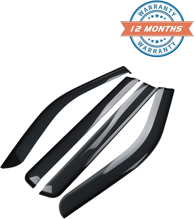 ZONFANT Window Rain Guards, Side Window Deflectors, Sun Visor Rain Vent Window - Image 7