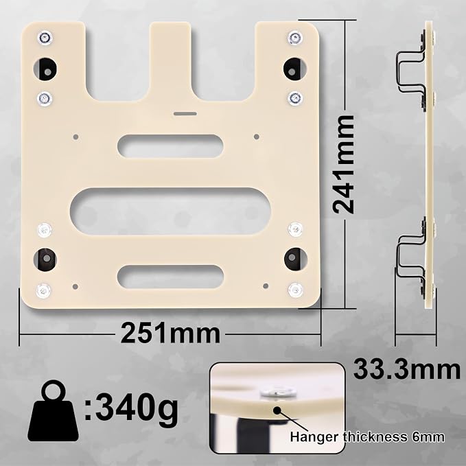 FETESNICE Wall Mount for Makita Charger, Flame Retardant Synthetic Materials - Image 4