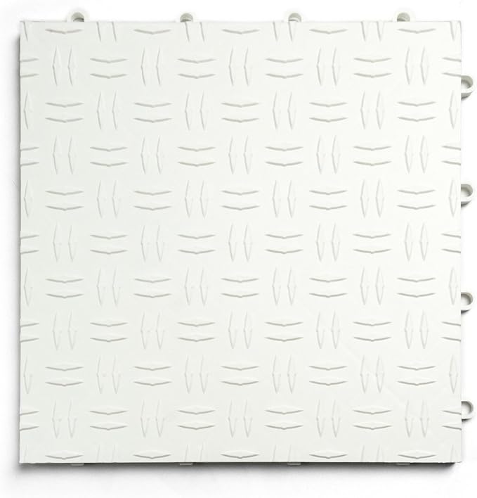 Big Floors GarageTrac Diamond, Interlocking Non-Slip Garage Flooring Tile by BigFloors