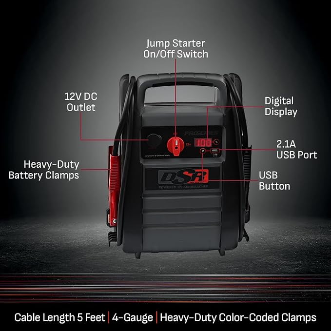 Schumacher Electric DSR ProSeries Car Battery Jump Starter - Image 5