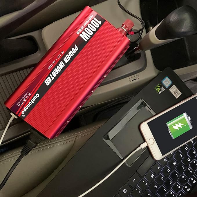 1000W/2000W DC 12V to 110V/120V AC Power Inverter Converter - Image 7