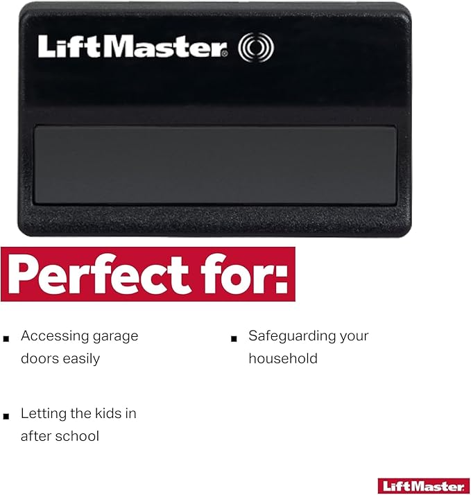 LiftMaster 371LM Security+ 1-Button Garage Door Opener Remote Control - Image 4