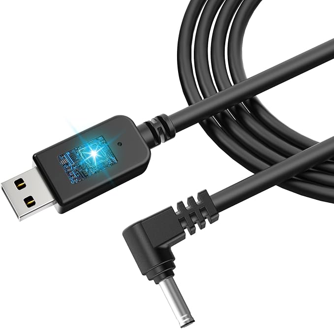 Radar Detector Power Cable, USB to RJ11 DC3.5 Cable, Replacement Radar by QaMcbulc
