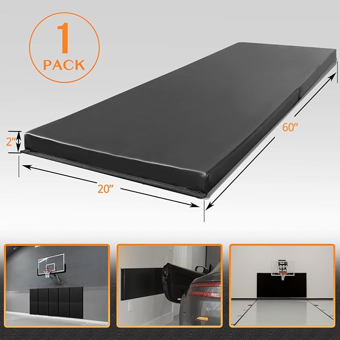 PROGOAL 2"/4" Thick Foam Protection Wall Pad，Gym Basketball-Court - Image 2