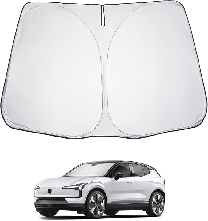 LUWU for 2025 EX30 Windshield Sun Shade EX30 Windshield Sunshades 2025 EX30 by LUWU