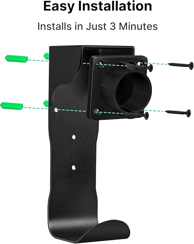 Autel EV Charger Holder, Wall-Mount Connector Nozzle Holster Dock - Image 5