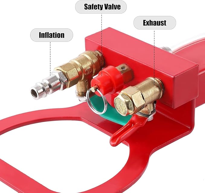 Air Jack, Heavy Duty 3 Ton/6600 lbs Air Bag Jack-3-Ply Pneumatic Lift up to - Image 7
