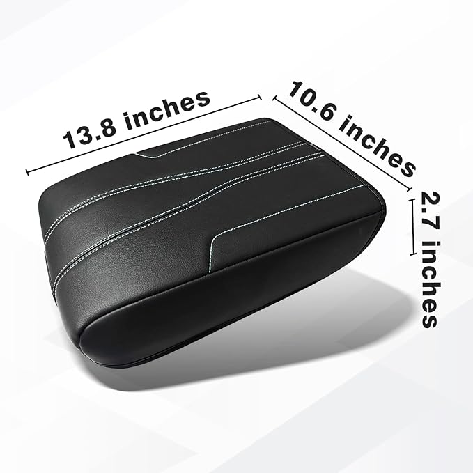 Muslogy Armrest Cover Center Console Cover Compatible - Image 2