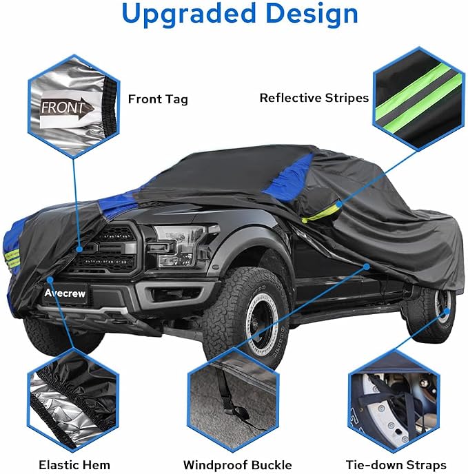 Avecrew Truck Cover Waterproof, All Weather - Image 3