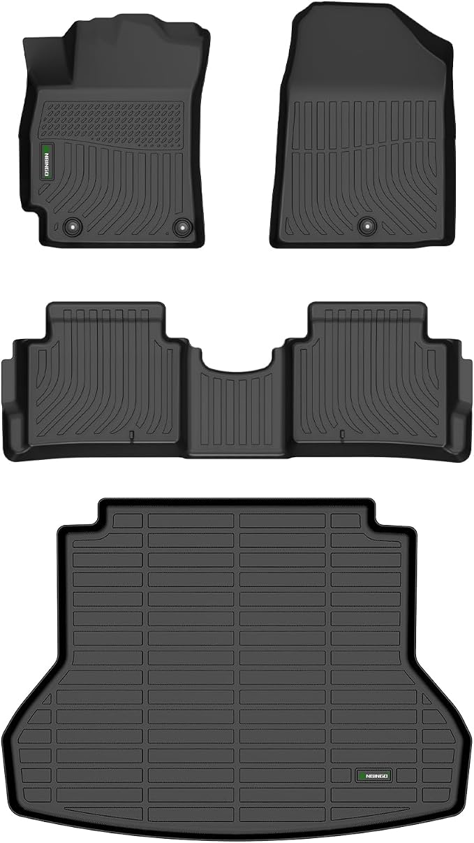 ANBINGO®Floor Mats for Hyundai Elantra 2017-2020&Cargo Liner All Weather Mats by ANBINGO