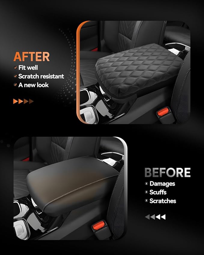 CDEFG for Kia Telluride 2020-2025 Center Console Cover Armrest Box Cover for - Image 3
