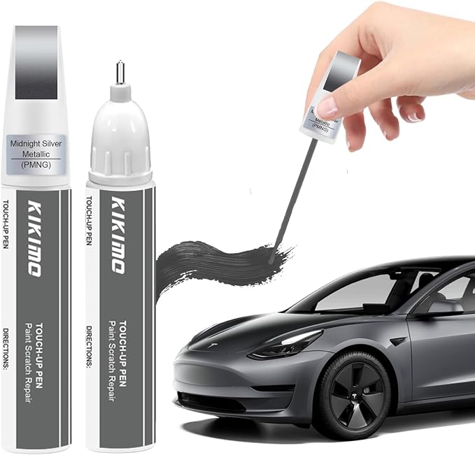 KIKIMO for Tesla Touch Up Paint), Car Paint Repair Kit for Tesla Model Y/3/S/X by KIKIMO