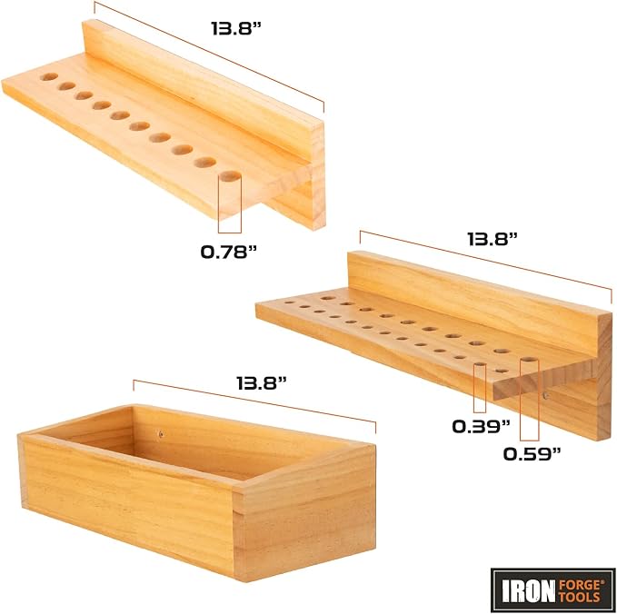 Screwdriver Organizer, Hammer Holder and Pliers Rack - Image 2