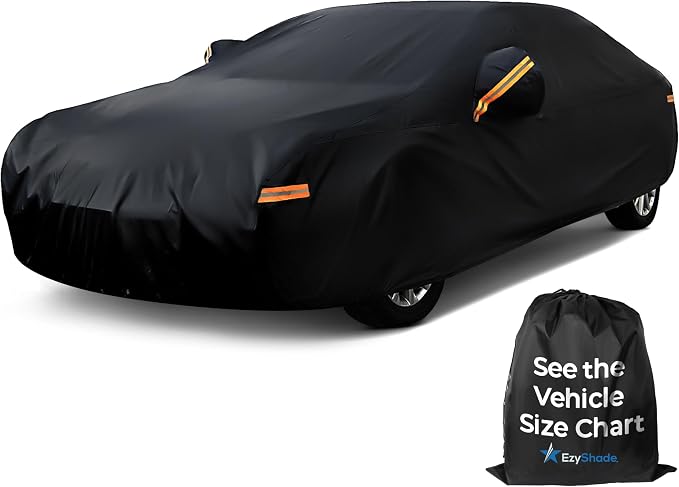 EzyShade 10-Layer Car Cover Waterproof All Weather. See Vehicle Size-Chart by EzyShade