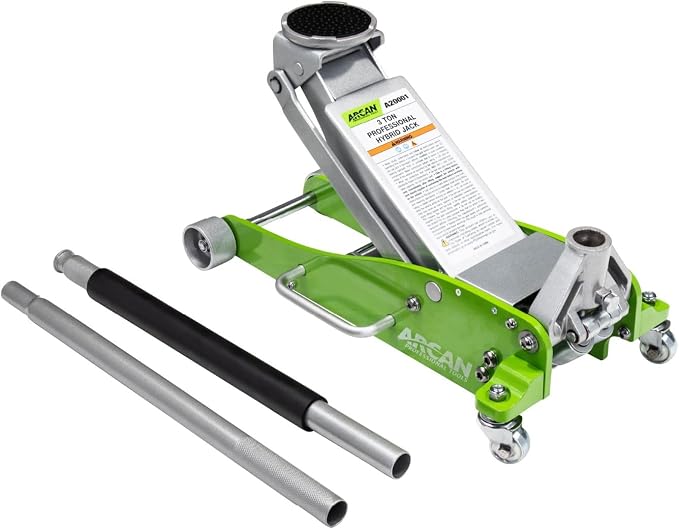 ARCAN Tools 3-Ton Hybrid Heavy Duty Aluminum and Steel Low Profile Floor Jack by Arcan