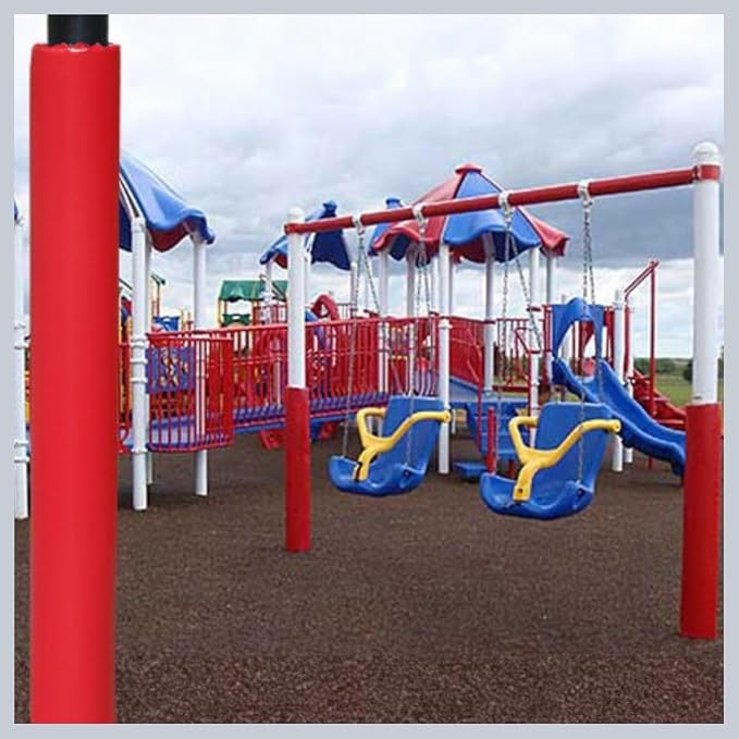 Safety Pole Pad, 4 FT Tall, 1” Thick Foam, Weatherproof, UV-Resistant, - Image 7