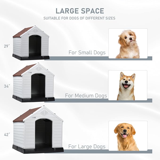 LEMBERI Durable Waterproof Plastic Dog House - Image 5
