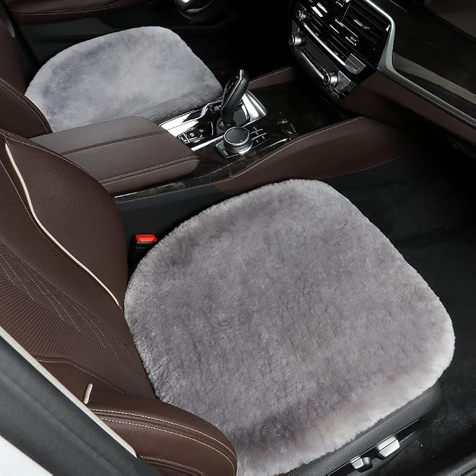 LLB Genuine Sheepskin Car Seat Cushion Seat Covers - Image 2