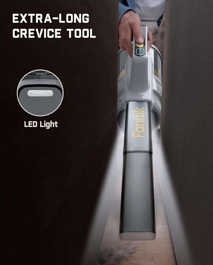Fanttik Cruise V9 Car Vacuum Cleaner Suction Power - Image 2