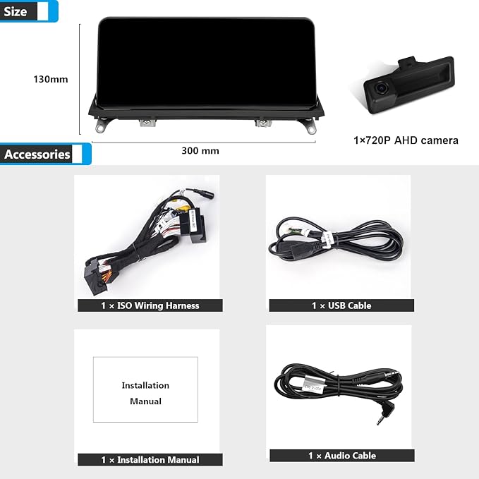 PEMP Linux Vertical Screen E70 E71 CIC Wired and Wireless CarPlay Retrofit - Image 7
