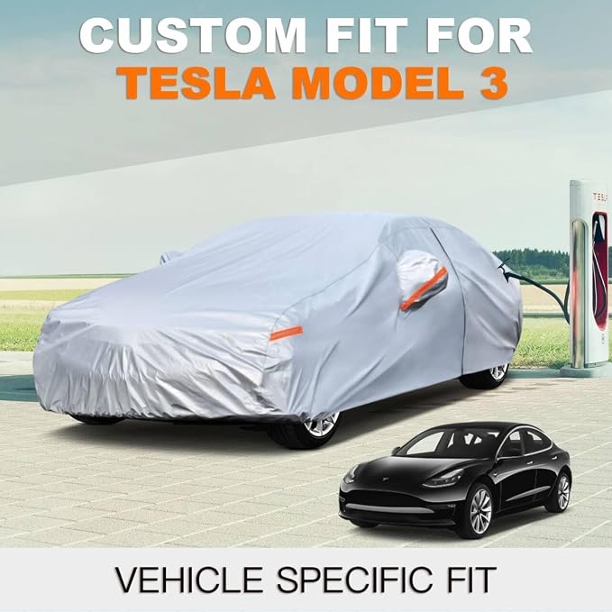 Kayme 6 Layers Car Cover Custom Fit - Image 4