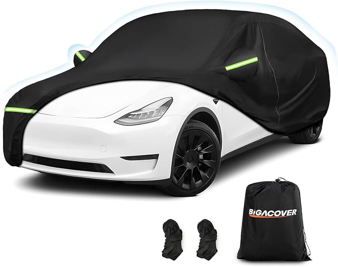 Custom Fit for Tesla Model Y Car Cover by BIGACOVER