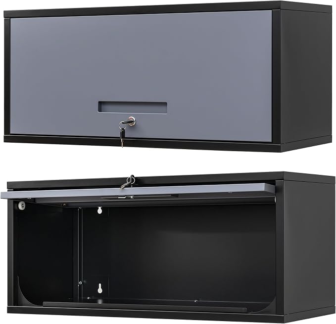 Metal Wall Storage Cabinet by Anxxsu