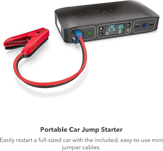 HALO Bolt Air 58830 Portable Car Battery Jump Starter | 100 PSI Air Compressor - Image 2