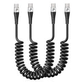 USB C to C 100W 3ft, Short Type C USBC Fast Charging Cable by PRAKIE