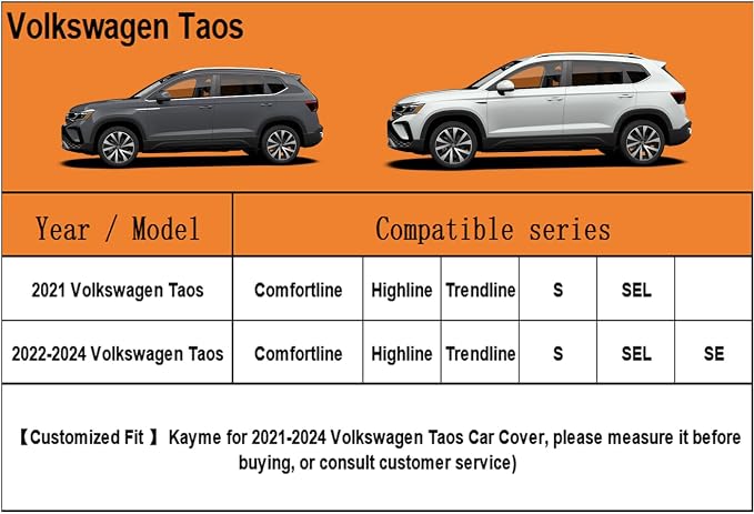 Kayme 7 Layers SUV Car Cover Custom Fit - Image 6