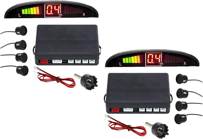 ZONETECH Parking Sensors LED Display Car Reverse Backup Radar System by ZONETECH