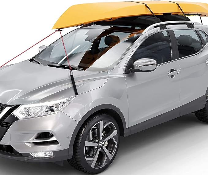 Kayak Roof Rack Pads Deluxe Upgrade Universal Car Soft Roof Rack - Image 6