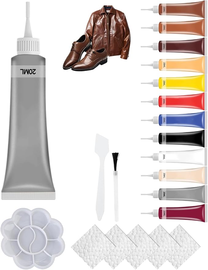 Advanced Leather Repair Gel, 2025 New Leather Repair Coloured Cream Gel by ASTETY