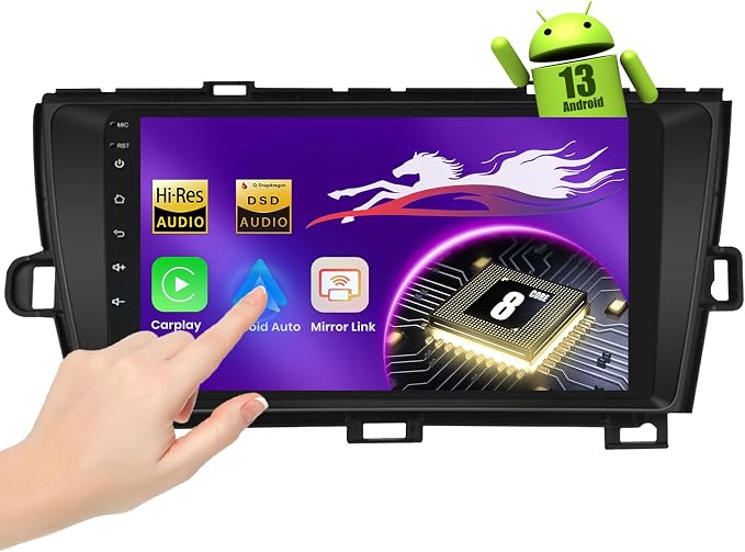 Wireless Carplay Car Stereo for Toyota Prius 2010-2015 by Upriding