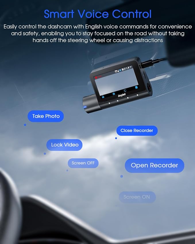 5K 3 Channel Dash Cam, Wi-Fi GPS - Image 7