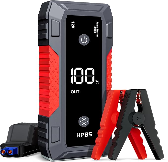 Jump Starter - 4000A Jump Starter Battery Pack by HPBS