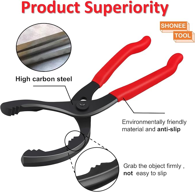 Oil Filter Wrench, Automotive Oil Filter Removal Tool - Image 2