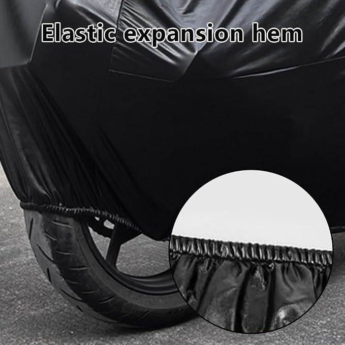 Motorcycle Cover Soft Stretch Waterproof Motor Cover Dustproof Durable - Image 4