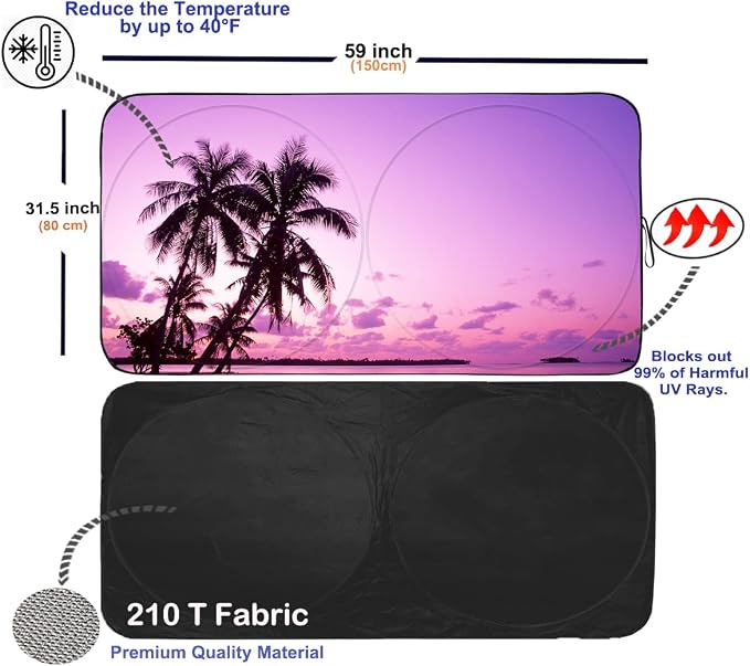 Gven Sunshade for Car Windshield - Image 2