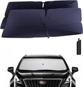 Windshield Sun Shade Umbrella for 2017-2025 Cadillac XT5 Accessories: Custom by HIMUMOY