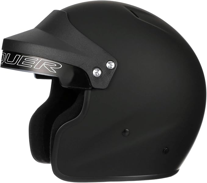 Conquer Snell SA2020 Approved Open Face Auto Racing Race Car Helmet - Image 4