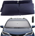 Windshield Sun Shade Umbrella for 2021-2025 Toyota Sienna Accessories: Custom by HIMUMOY