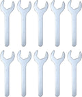 HARFINGTON 10pcs Small Wrench 27x140x2.6mm Metric U-Shaped Single Open Ended by HARFINGTON