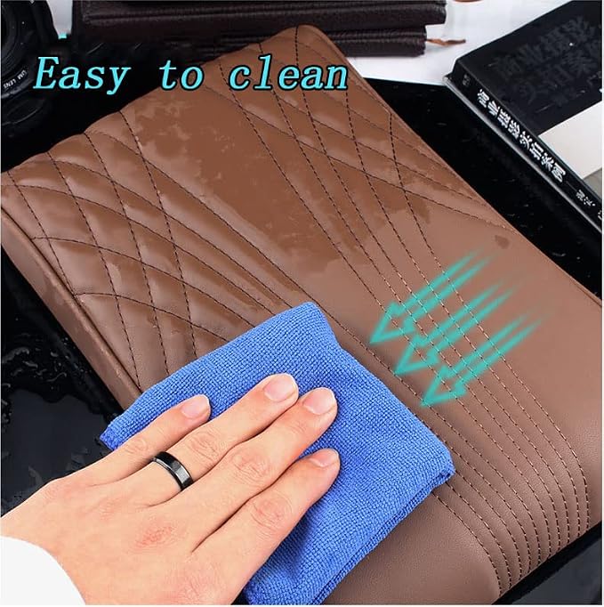 Car Center Console Cover, Memory Foam Car Armrest Cover, Middle Organizer Elbow - Image 6