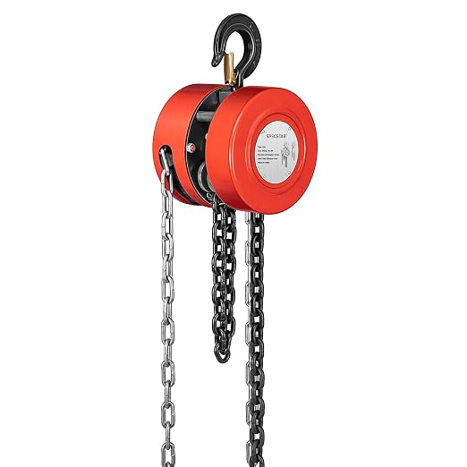 SPECSTAR Hand Chain Hoist 1 Ton 2200 Lbs Capacity 10 Feet by VIVOHOME